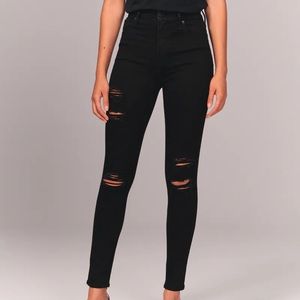 Abercrombie and Fitch Simone High Rise Ankle Jean